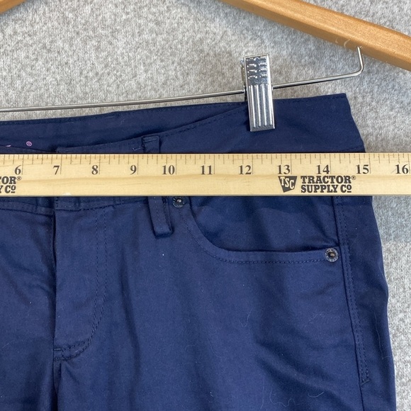 Lilly Pulitzer Worth skinny pant navy blue size 2 beachy preppy minimalist - Picture 5 of 15